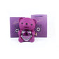 Purple Eternal Rose Bear W/ Promise Ring