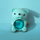 Blue Eternal Rose Bear W/ Promise Ring