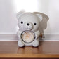 White Eternal Rose Bear W/ Promise Ring