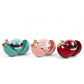 Round Blue Eternal Rose Jewelry Gift Box w/ Necklace